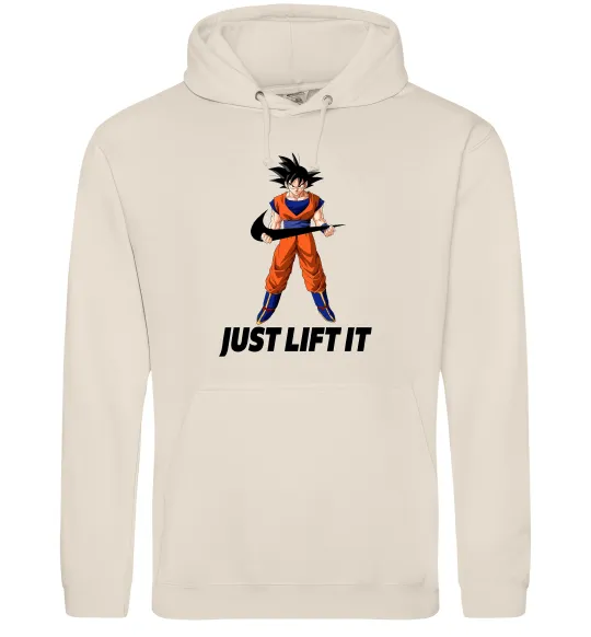 Женская толстовка (худи) DragonBall just lift it Таш фото