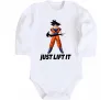 Дитячий бодік DragonBall just lift it Білий фото
