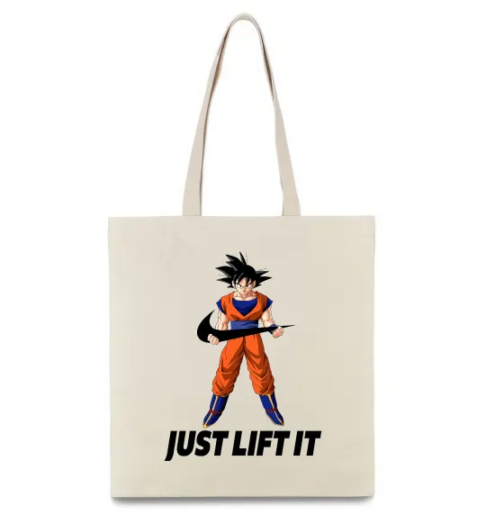 Еко-сумка DragonBall just lift it Бежевий фото