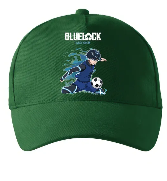 Кепка BlueLock Isagi Темно-зелений фото