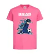 Дитяча футболка BlueLock Isagi Яскраво-рожевий фото