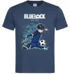 Чоловіча футболка BlueLock Isagi Темно-синій фото