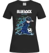Жіноча футболка BlueLock Isagi Чорний фото