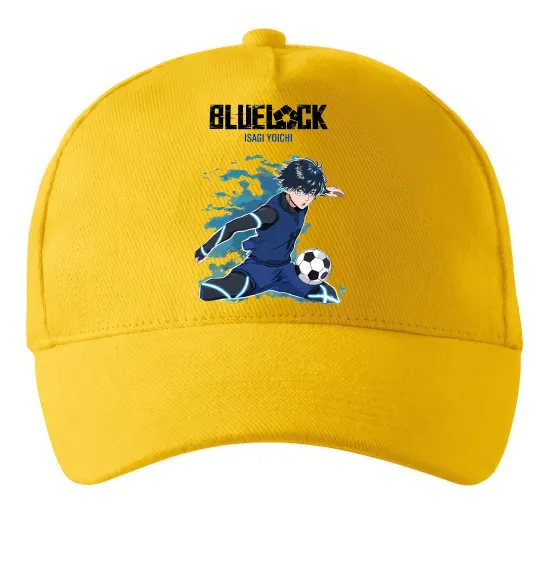Кепка BlueLock Isagi Сонячно жовтий фото