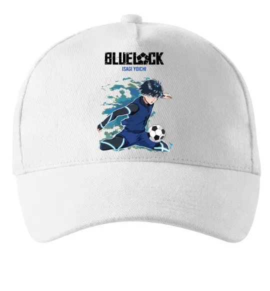 Кепка BlueLock Isagi Білий фото