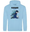 Жіноча толстовка (худі) BlueLock Isagi Блакитний фото