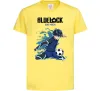 Дитяча футболка BlueLock Isagi Лимонний фото