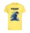 Дитяча футболка BlueLock Isagi Лимонний фото