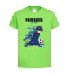 Дитяча футболка BlueLock Isagi Лаймовий фото