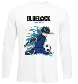 Лонгслів BlueLock Isagi Білий фото