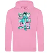 Чоловіча толстовка (худі) Hunter x Hunter Gon Freecss Рожевий фото