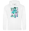 Чоловіча толстовка (худі) Hunter x Hunter Gon Freecss Білий фото