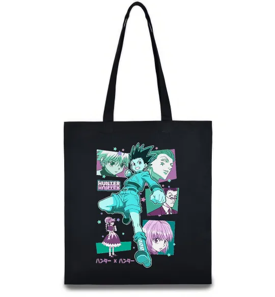 Эко-сумка Hunter x Hunter Gon Freecss Черный фото