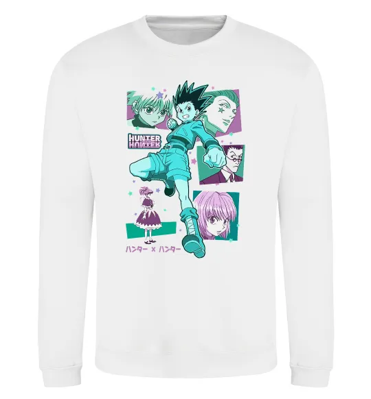 Свитшот Hunter x Hunter Gon Freecss Белый фото