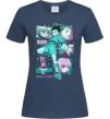 Жіноча футболка Hunter x Hunter Gon Freecss Темно-синій фото