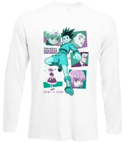 Лонгслів Hunter x Hunter Gon Freecss Білий фото