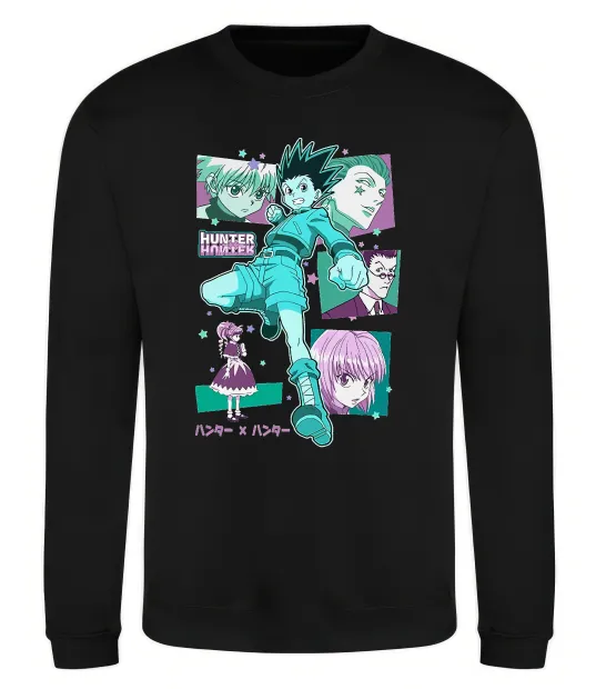 Світшот Hunter x Hunter Gon Freecss Чорний фото