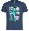 Мужская футболка Hunter x Hunter Gon Freecss Темно-синий Мужская футболка Hunter x Hunter Gon Freecss Темно-синий фото