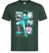 Мужская футболка Hunter x Hunter Gon Freecss Темно-зеленый Мужская футболка Hunter x Hunter Gon Freecss Темно-зеленый фото