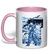 Чашка с цветной ручкой Dragon Ball Нежно розовый фото