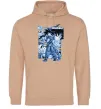 Мужская толстовка (худи) Dragon Ball Песочный фото