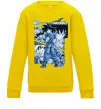 Детский Свитшот Dragon Ball Солнечно желтый фото