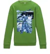 Детский Свитшот Dragon Ball Лаймовый фото