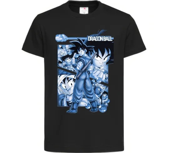 Детская футболка Dragon Ball Черный фото