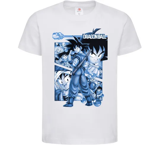 Детская футболка Dragon Ball Белый фото