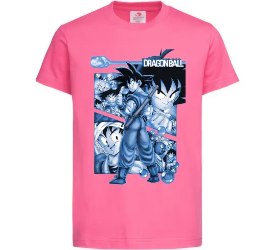 Детская футболка Dragon Ball Ярко-розовый фото