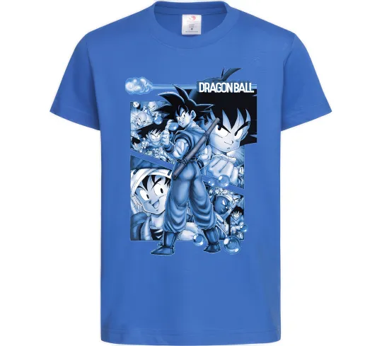 Детская футболка Dragon Ball Ярко-синий фото