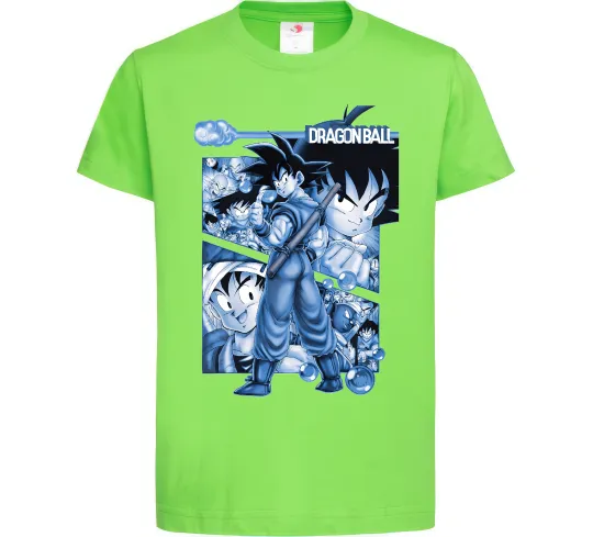 Детская футболка Dragon Ball Лаймовый фото