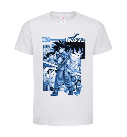 Дитяча футболка Dragon Ball Білий фото