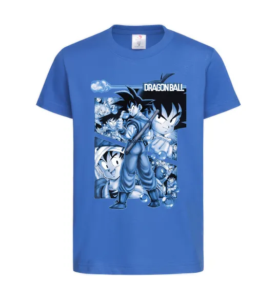 Дитяча футболка Dragon Ball Яскраво-синій фото
