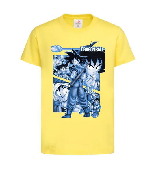 Дитяча футболка Dragon Ball Лимонний фото