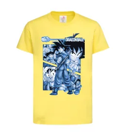 Детская футболка Dragon Ball Лимонный фото