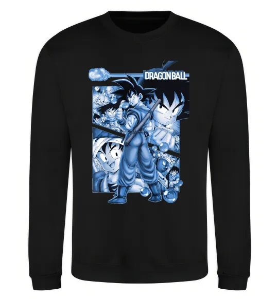 Світшот Dragon Ball Чорний фото