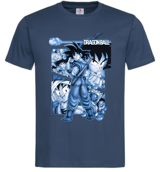 Мужская футболка Dragon Ball Темно-синий фото