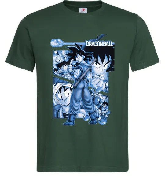 Мужская футболка Dragon Ball Темно-зеленый фото