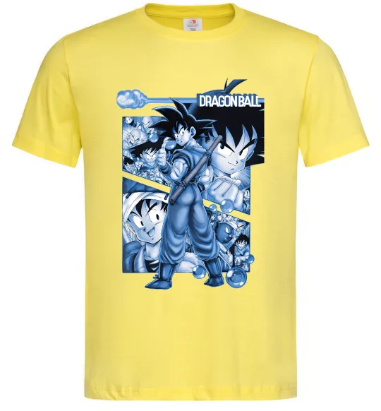 Мужская футболка Dragon Ball Лимонный фото