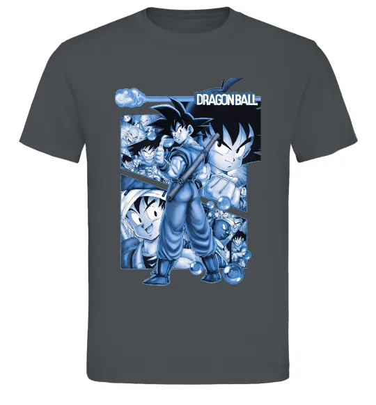 Мужская футболка Dragon Ball Графит фото