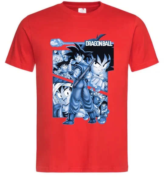 Мужская футболка Dragon Ball Красный фото