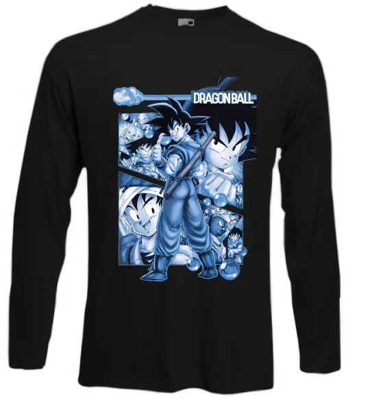 Лонгслив Dragon Ball Черный фото
