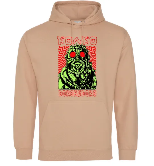 Женская толстовка (худи) Dorohedoro art Песочный фото