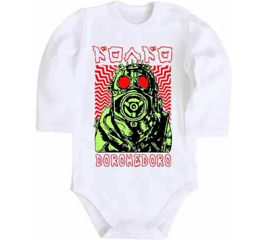 Дитячий бодік Dorohedoro art Білий фото