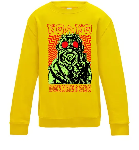 Дитячий світшот Dorohedoro art Сонячно жовтий фото