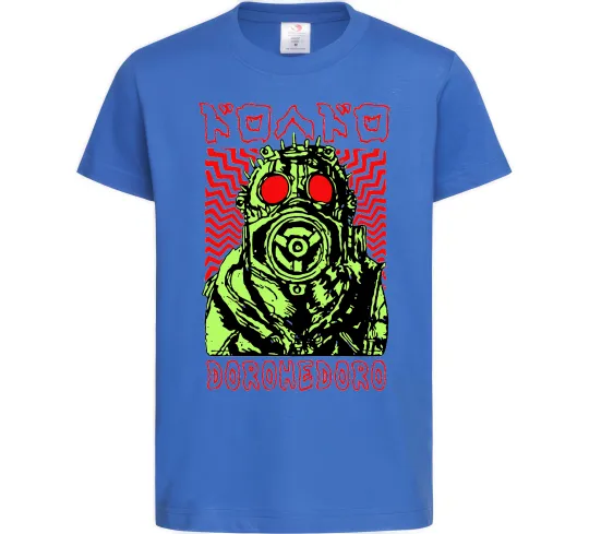 Дитяча футболка Dorohedoro art Яскраво-синій фото