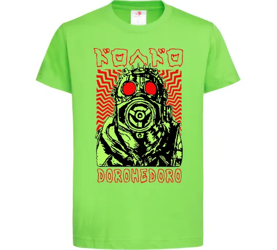 Дитяча футболка Dorohedoro art Лаймовий фото