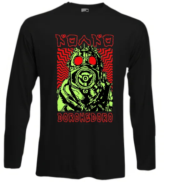 Лонгслів Dorohedoro art Чорний фото