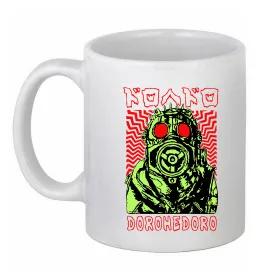 Чашка керамическая Dorohedoro art Белый фото